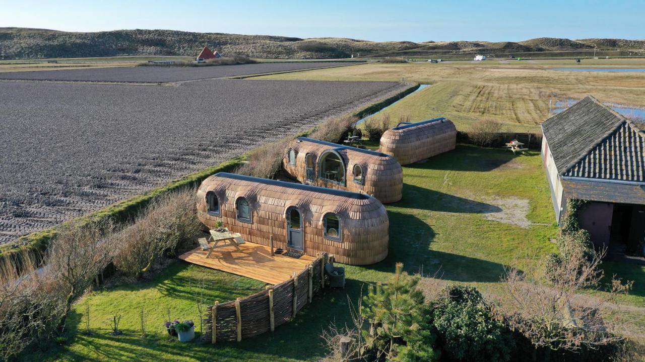 Igluhut De Keet, In Natuurgebied En Vlakbij Het Strand Callantsoog Luaran gambar